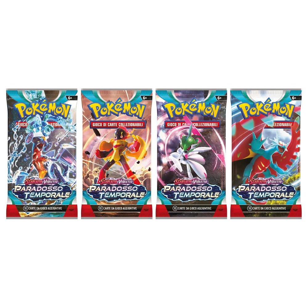 Pokemon - Bustina Singola in Esp. 36 "Scarlatto e Violetto - 04 PARADOSSO TEMPORALE" 03/11/23