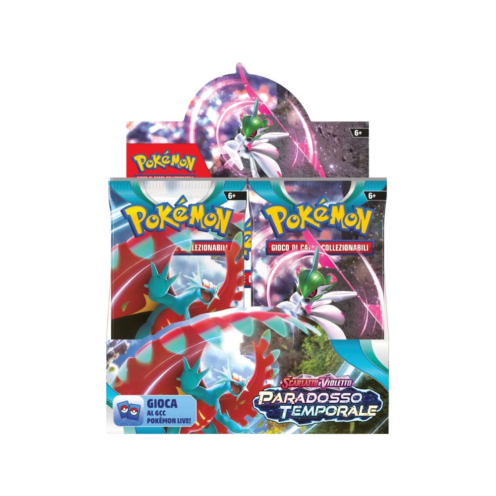 Pokemon - Bustina Singola in Esp. 36 "Scarlatto e Violetto - 04 PARADOSSO TEMPORALE" 03/11/23