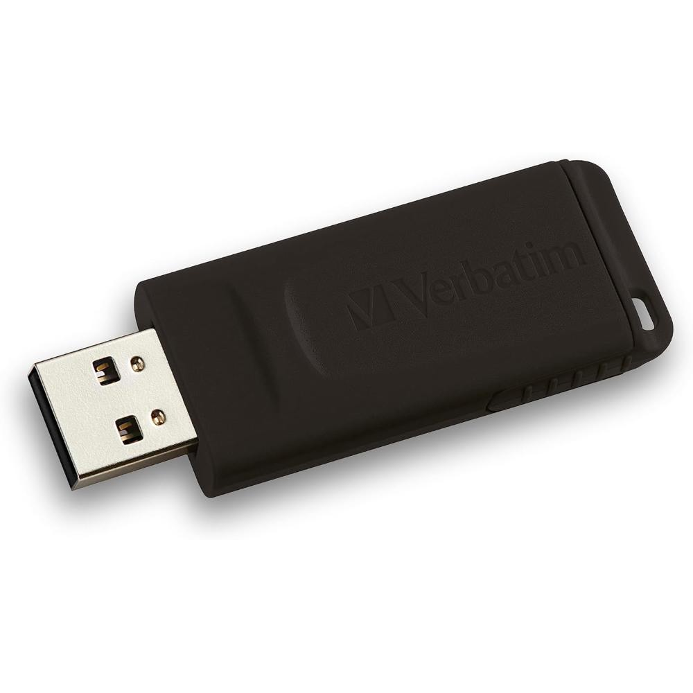USB FLASH 64GB VERBATIM STORE'N' GO SLIDER BLACK 98698