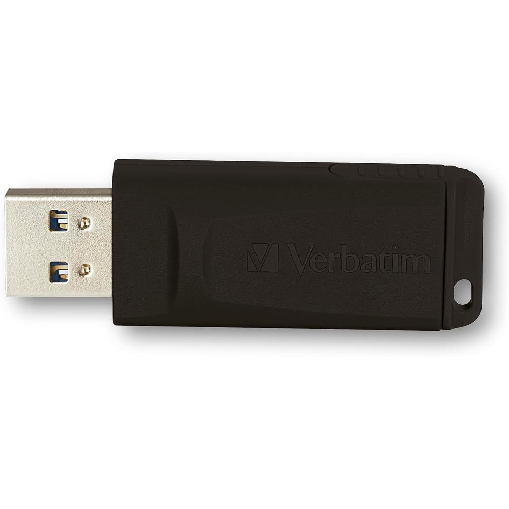 USB FLASH 64GB VERBATIM STORE'N' GO SLIDER BLACK 98698