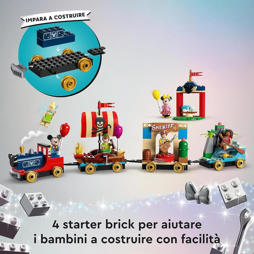 LEGO DIDNEY - Treno delle celebrazioni Disney 43212