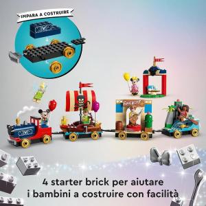 LEGO DIDNEY - Treno delle celebrazioni Disney 43212