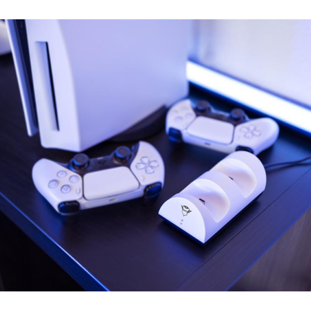 TRUST GAMING BASE RICARICA CONTROLLER PS5 DUO GXT 254 24451