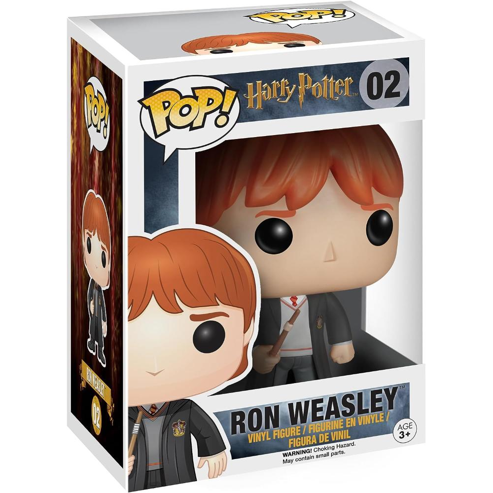 FUNKO POP HARRY POTTER - VINYL FIGURE 02 RON WEASLEY 10CM