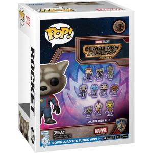 FUNKO POP MARVEL: GUARDIANS OF THE GALAXY 3 - VINYL FIGURE 1202 ROCKET 9CM