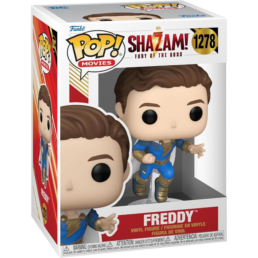 FUNKO POP DC COMICS: SHAZAM 2 - POP FUNKO VINYL FIGURE 1278 FREDDY 9CM*