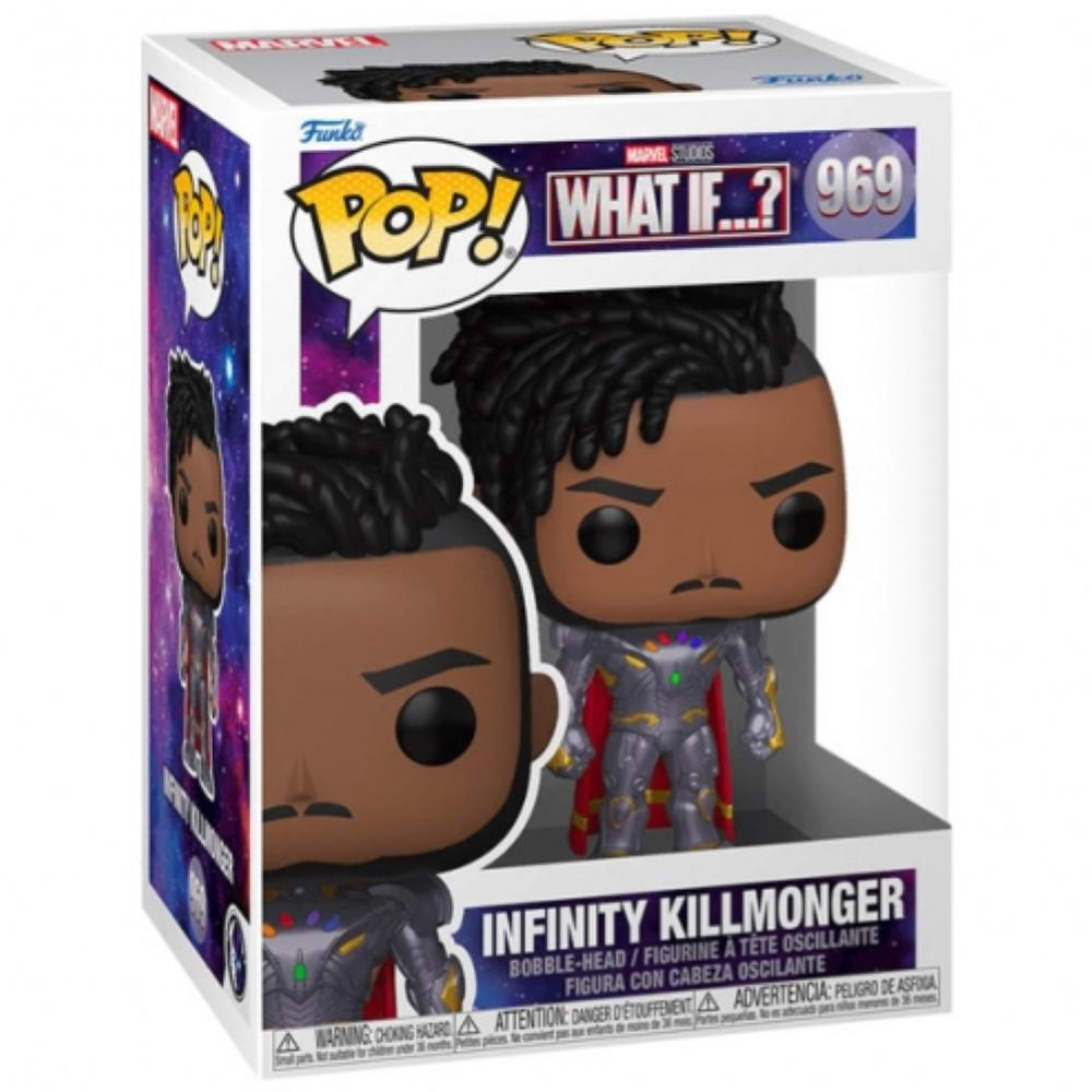 FUNKO POP MARVEL: WHAT IF - POP FUNKO VINYL FIGURE 969 INFINITY KILLMONGER 9CM*