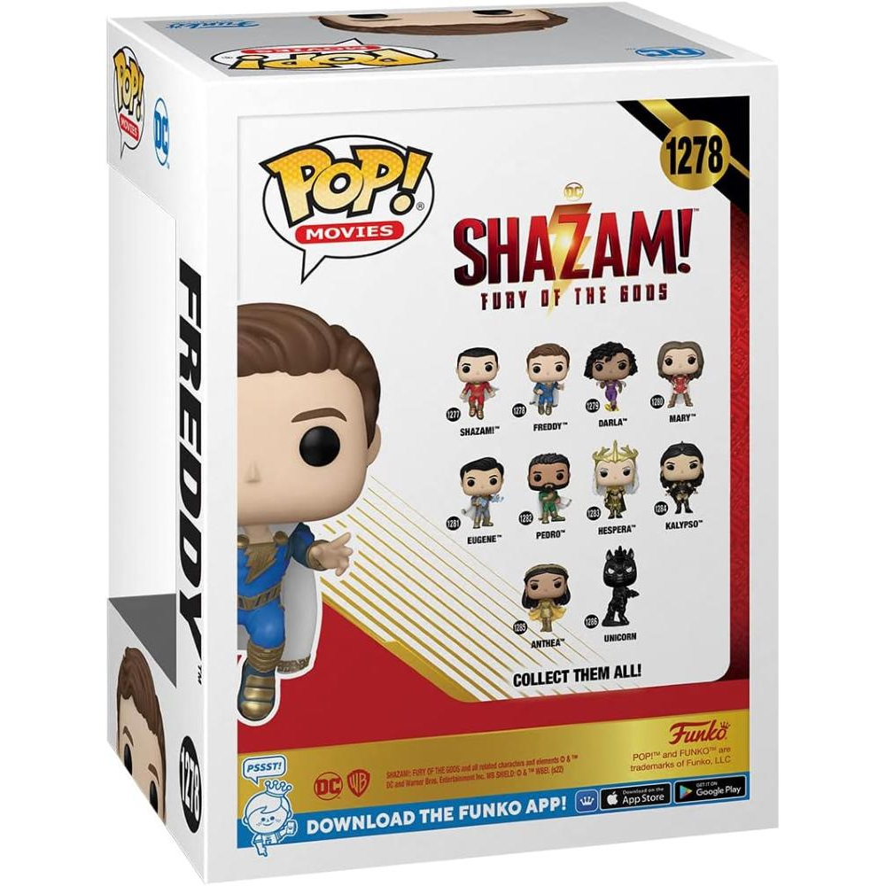 FUNKO POP DC COMICS: SHAZAM 2 - POP FUNKO VINYL FIGURE 1278 FREDDY 9CM*
