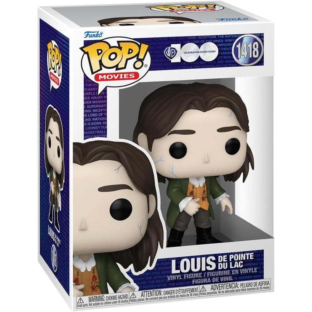 FUNKO POP WARNER BROS: 100TH ANNIVERSARY - INTERVIEW WITH THE VAMPIRE - VINYL FIGURE 1418 LOUIS DE POINTE DU LAC 9CM*
