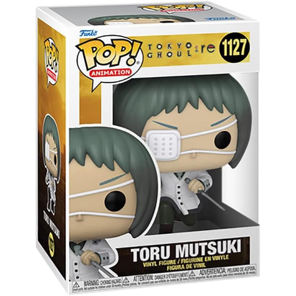 FUNKO POP TOKYO GHOUL: RE - POP FUNKO VINYL FIGURE 1127 TOORU MUTSUKI 9CM*