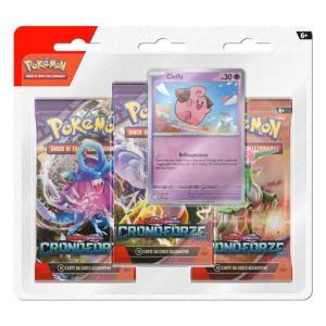 Pokemon - Blister 3 Bustine + 1 Card "Scarlatto e Violetto - 05 CRONOFORZE" 22/03/24
