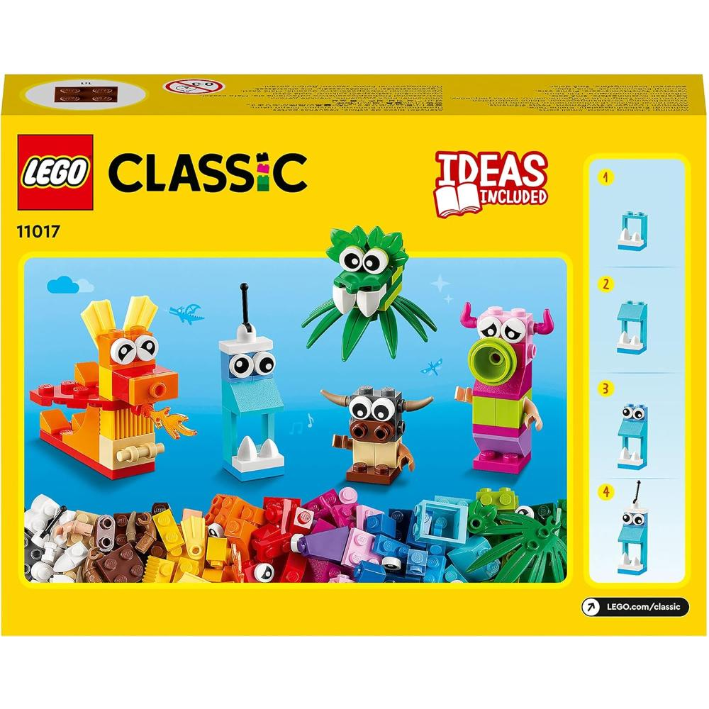 LEGO CLASSIC - Mostri creativi 11017 *EOL
