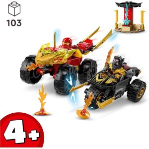 LEGO NINJAGO - Battaglia su auto e moto di Kai e Ras 71789  *EOL