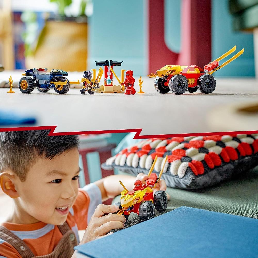 LEGO NINJAGO - Battaglia su auto e moto di Kai e Ras 71789  *EOL