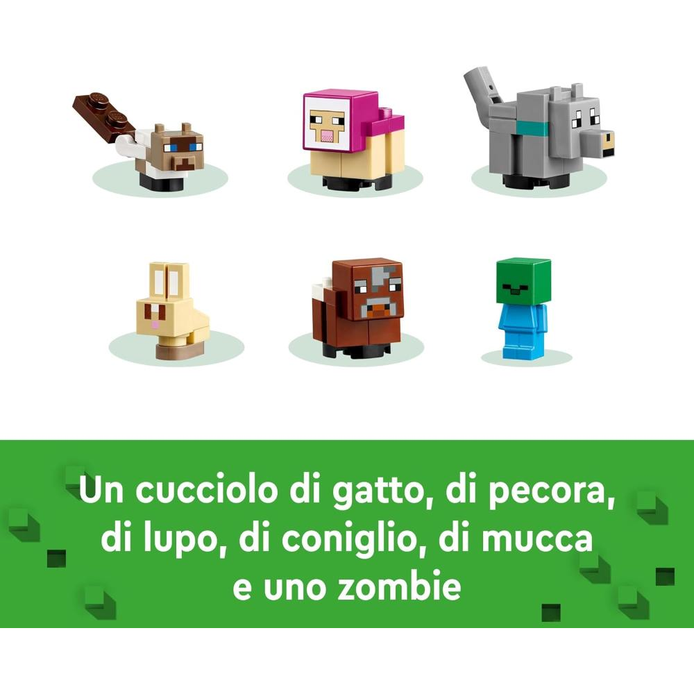 LEGO MINECRAFT - Il Santuario degli animali 21253 *EOL