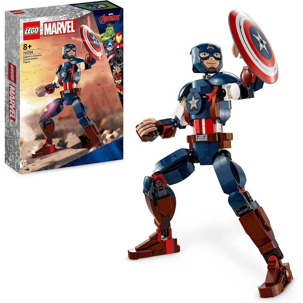LEGO Personaggio di Captain America 76258
