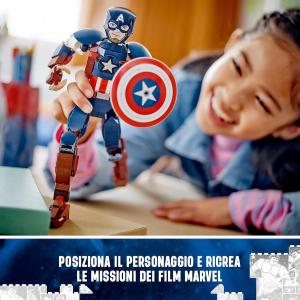 LEGO Personaggio di Captain America 76258