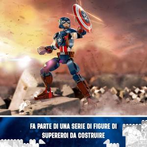 LEGO Personaggio di Captain America 76258