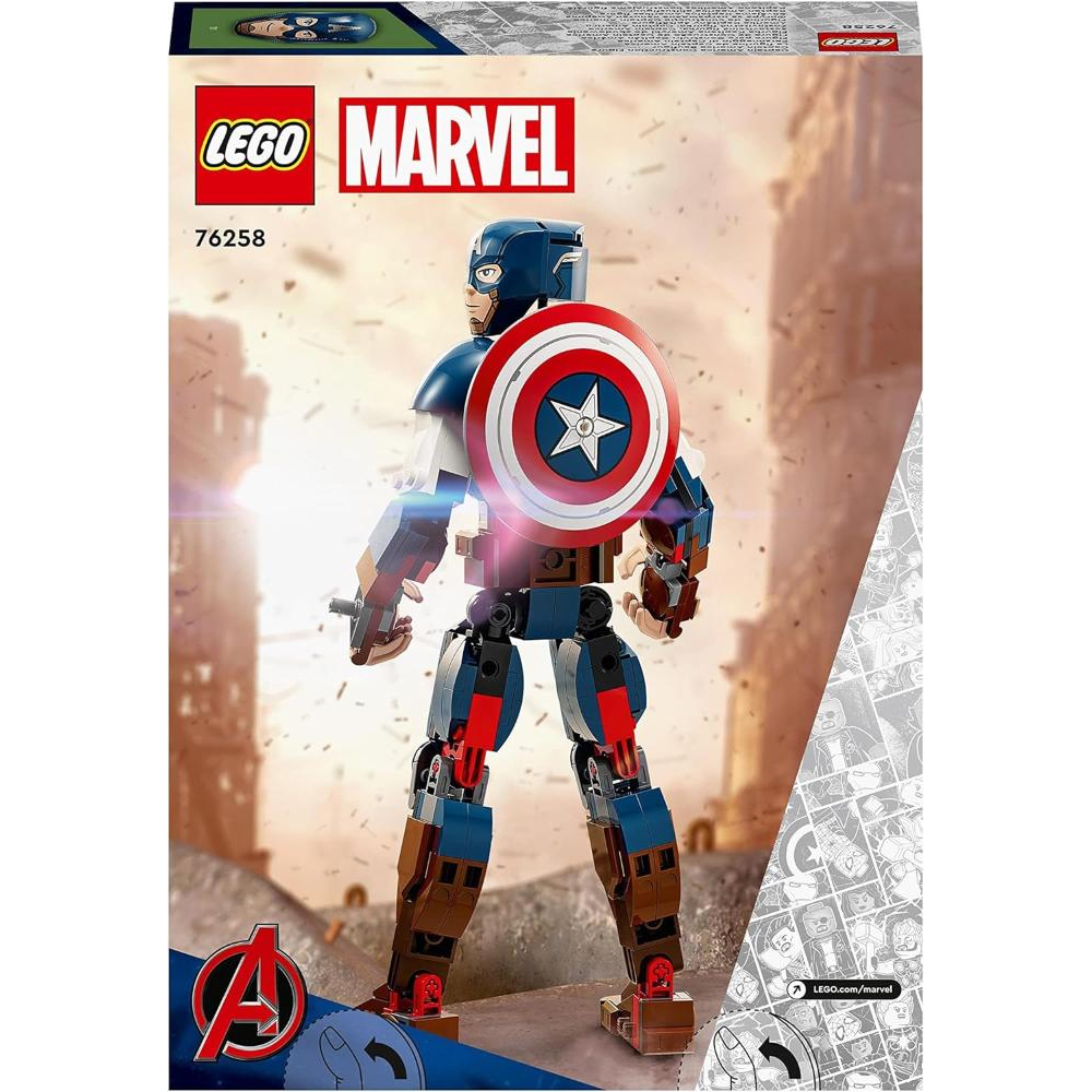 LEGO Personaggio di Captain America 76258