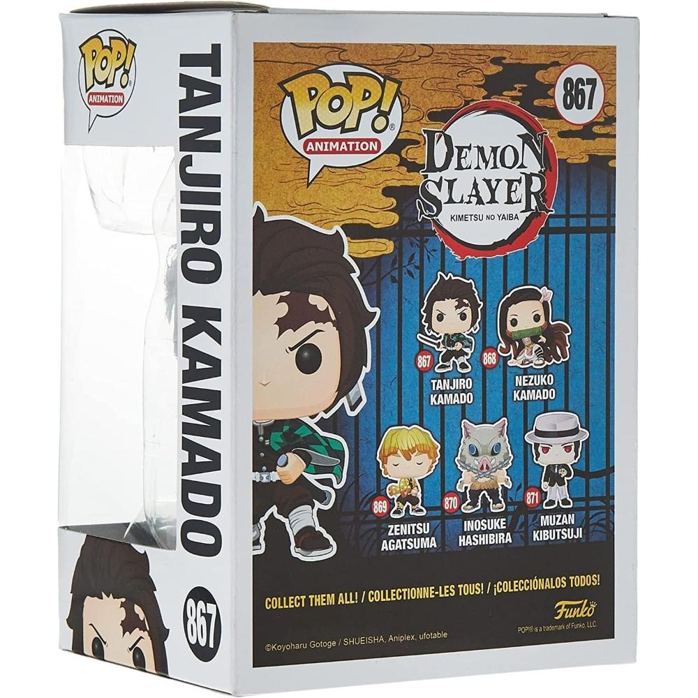 FUNKO POP DEMON SLAYER S1 - VINYL FIGURE 867 TANJIRO KAMADO 9CM - 49010