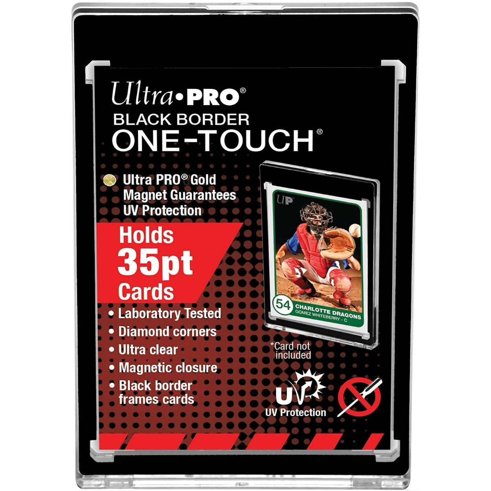 ULTRA-PRO E-85566 - 35PT BLACK BORDER - MAGNETIC ONE-TOUCH
