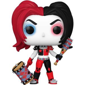 FUNKO POP DC COMICS: HARLEY QUINN TAKEOVER - VINYL FIGURE 453 HARLEY W/WEAPONS 9CM