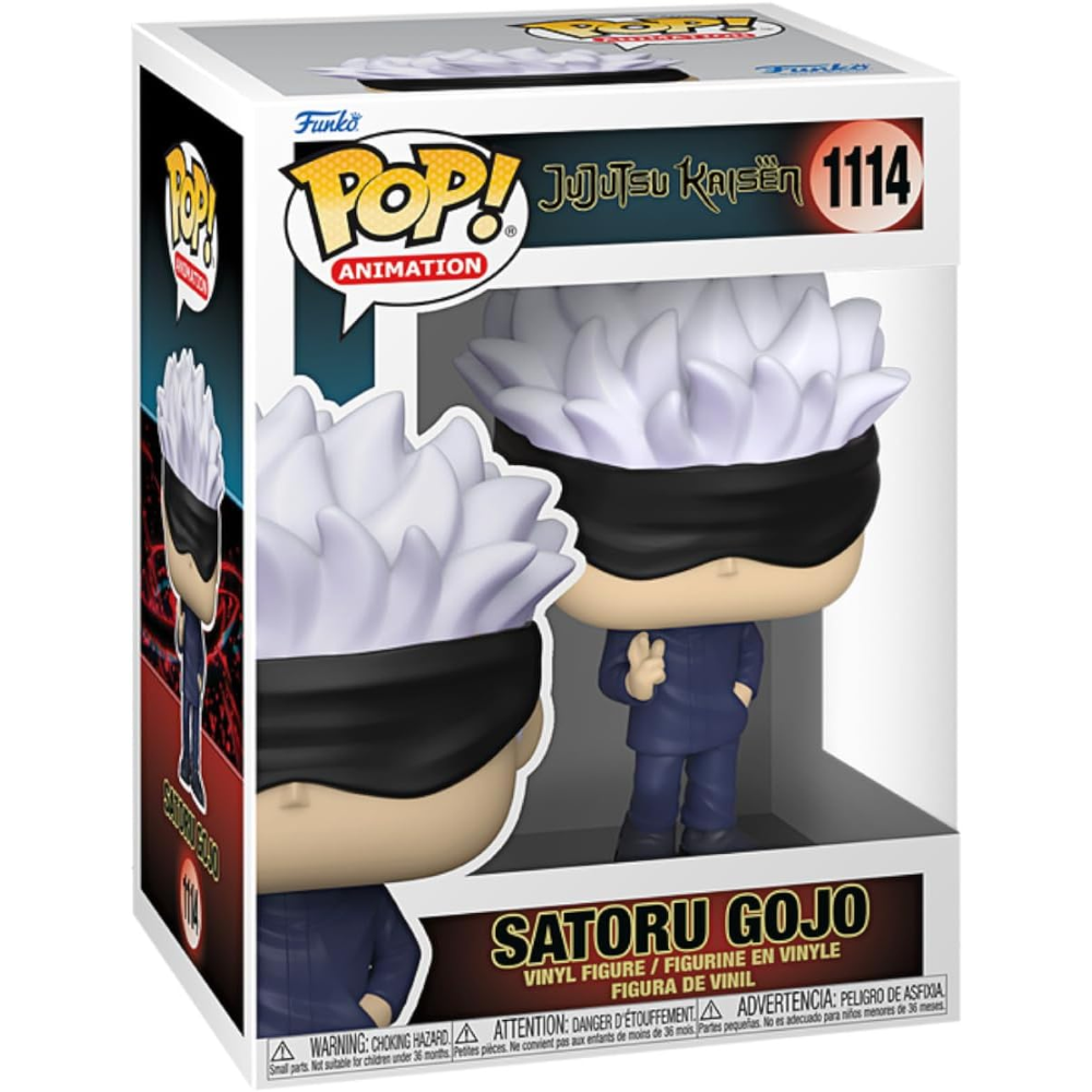 FUNKO POP JUJUTSU KAISEN S1 - VINYL FIGURE 1114 SATORU GOJO 9CM