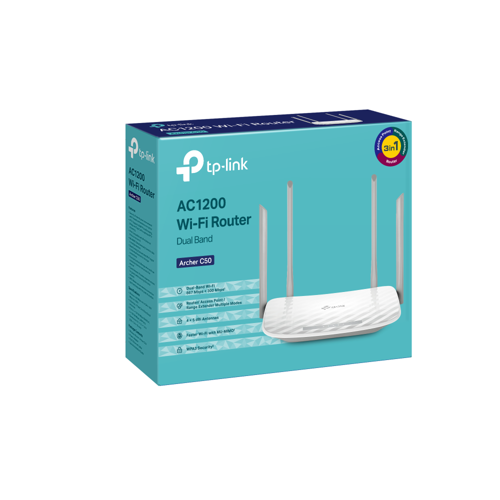 TP-Link Wireless Router ARCHER C50 mod. ARCHER C50