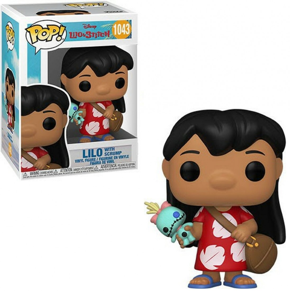 FUNKO POP DISNEY: LILO & STITCH - VINYL FIGURE 1043 LILO W/ SCRUMP 9CM