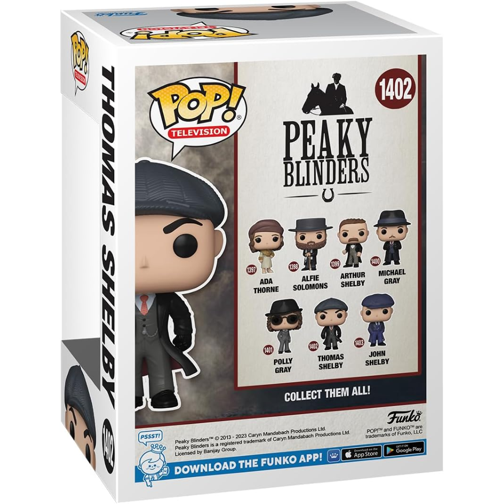FUNKO POP PEAKY BLINDERS - VINYL FIGURE 1402 THOMAS 9CM*