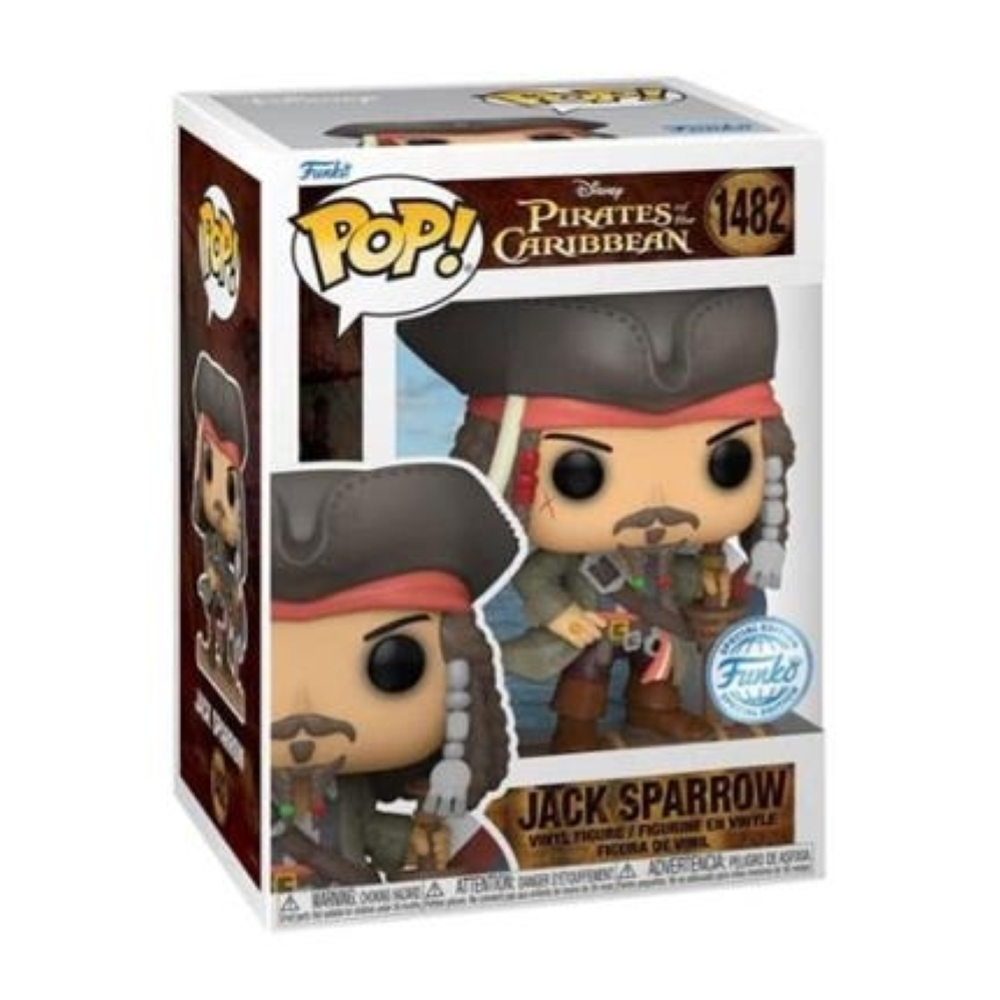 FUNKO POP PIRATED OF THE CARRIBEAN - VINYL FIGURE 1482 JACK SPARROW (OPENING) 9CM 