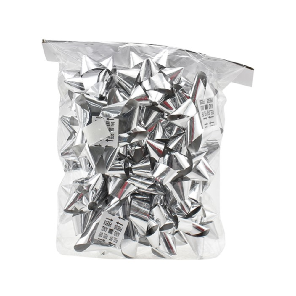 NATALUNA SET 15 COCCARDE D.8CM ARGENTO SP12