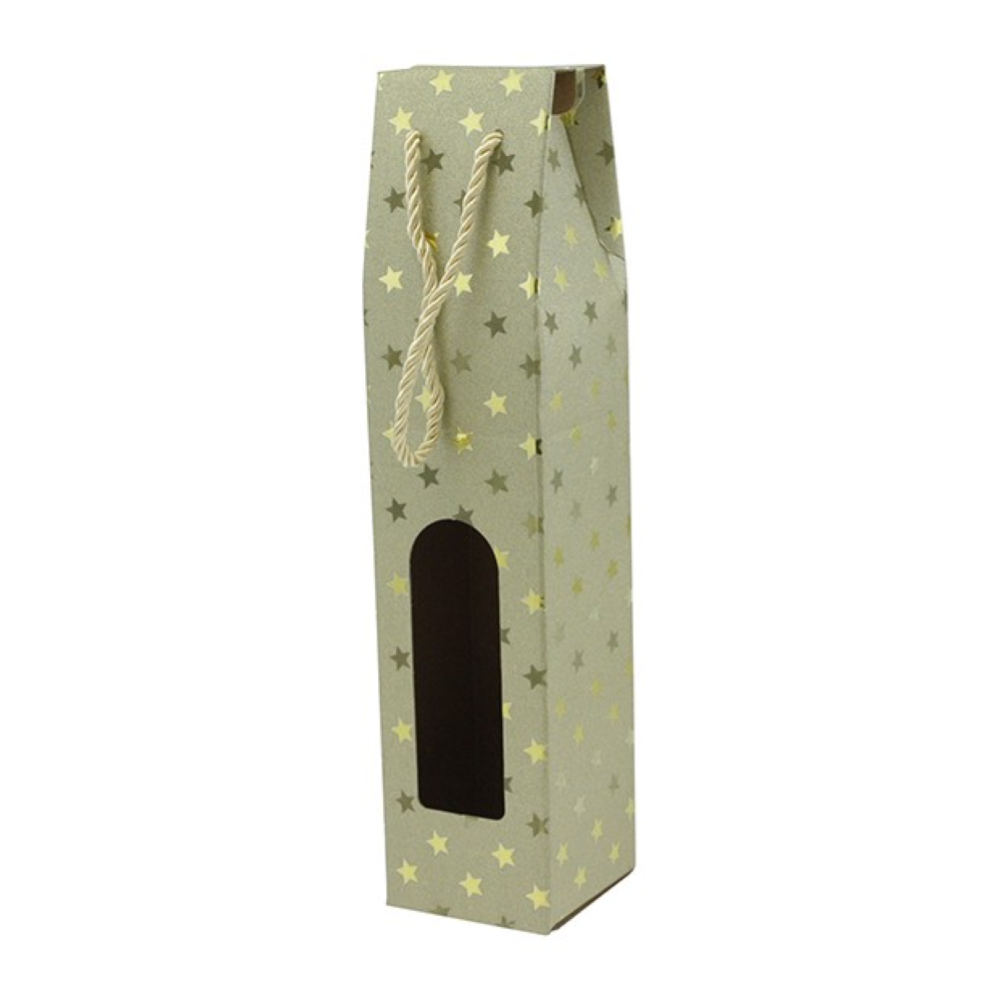 NATALUNA BUSTA P/BOTT.300G 8.8X38.5X8.3CM M.579 ORO