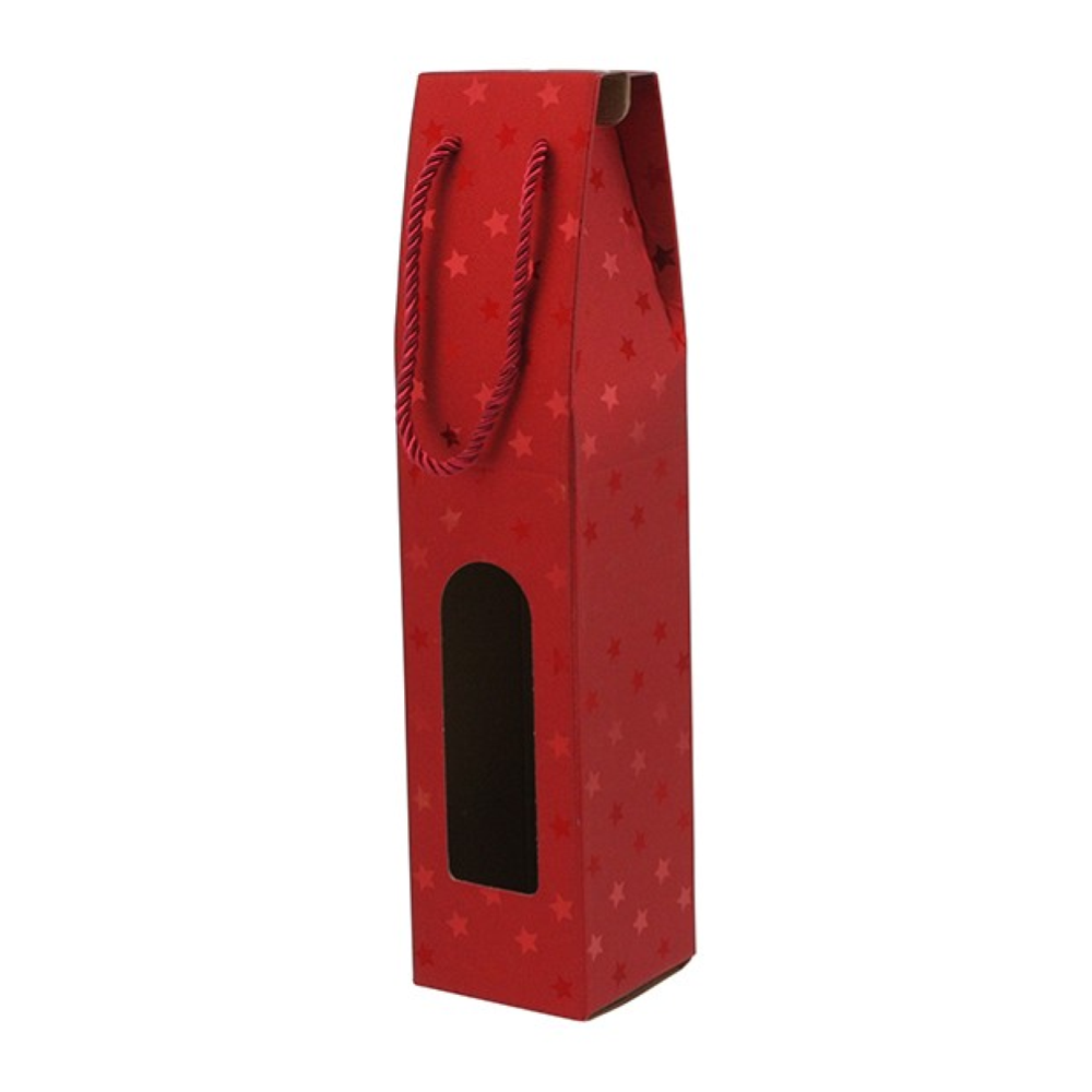 NATALUNA BUSTA P/BOTT.300G 8.8X38.5X8.3CM M.579 ROSSO