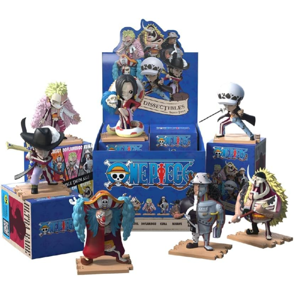 MIGHTY JAXX ONE PIECE - FREENY'S HIDDEN DISSESCTIBLE BLIND BOX D6 - ONE PIECE (SERIES 4 WARLORDS EDITION)