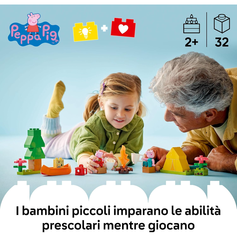 LEGO DUPLO - PEPPA PIG Gita in campeggio 10452 