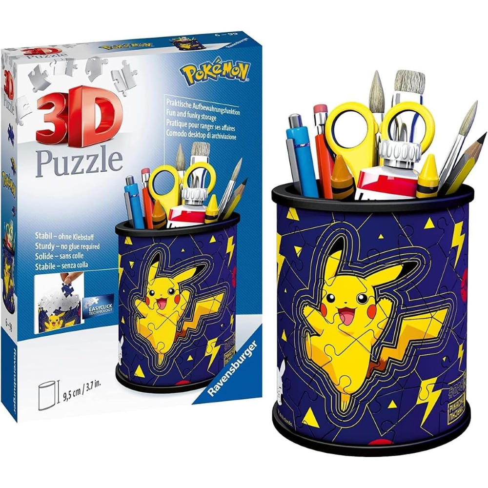 Ravensburger Puzzle 3D - PortaPenne 54 Pokemon 11257 