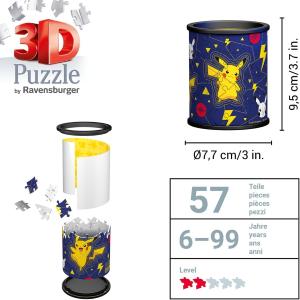 Ravensburger Puzzle 3D - PortaPenne 54 Pokemon 11257 
