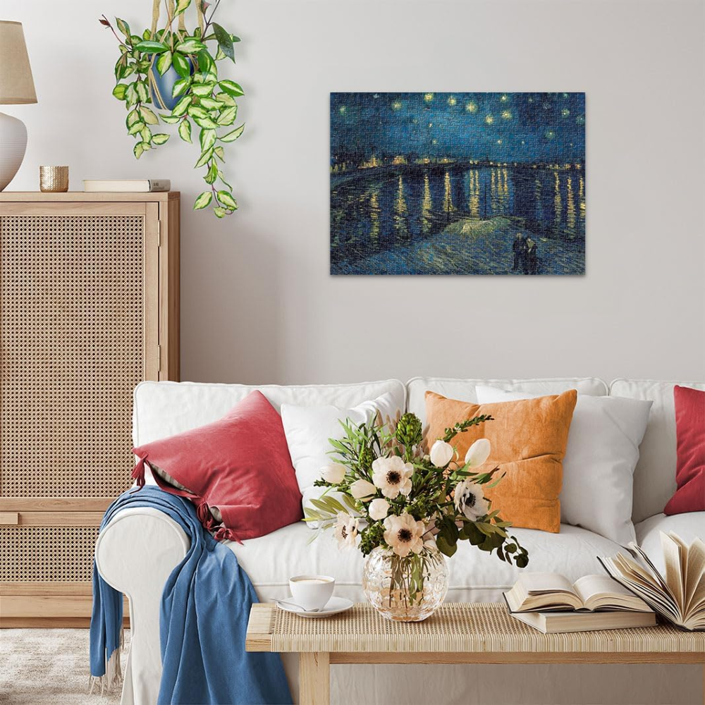 Ravensburger Puzzle 1000 PC Art Collection - Van Gogh: Notte stellata 12000064