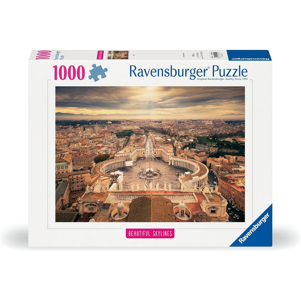 Ravensburger Puzzle 1000 PC Highlight: Beautiful Skylines - Rome 12000015