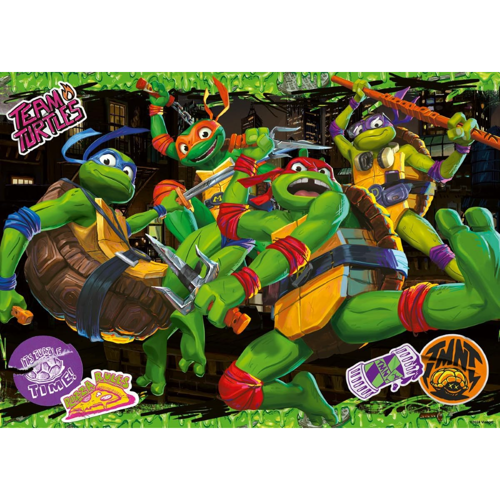 Ravensburger Puzzle 60 PC - Teenage Mutant Ninja Turtles 12004010