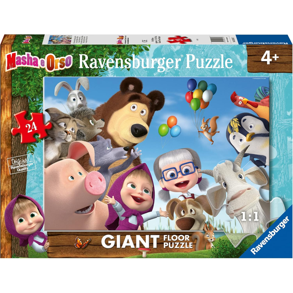Ravensburger Puzzle 24 PC - Masha e Orso 3133