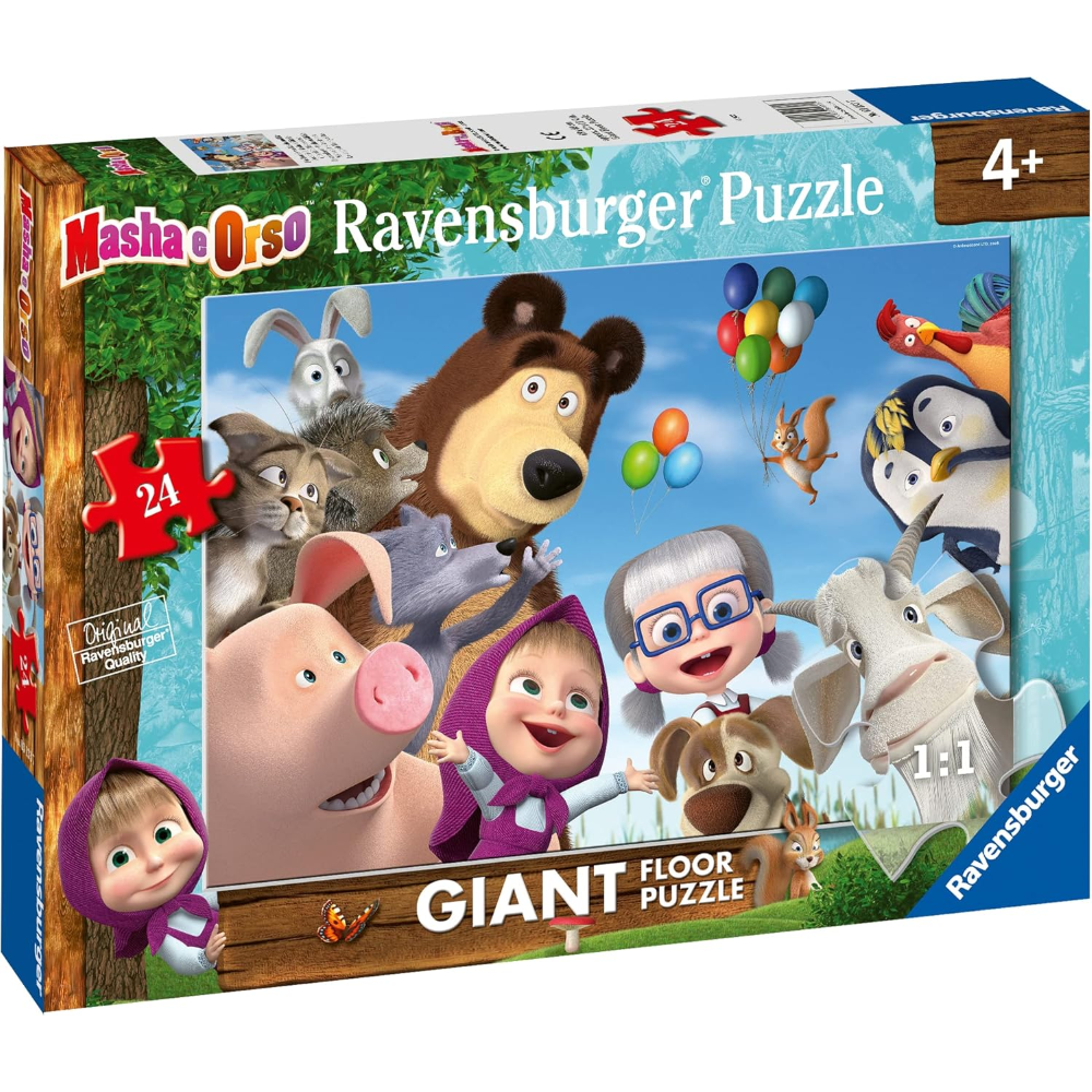 Ravensburger Puzzle 24 PC - Masha e Orso 3133