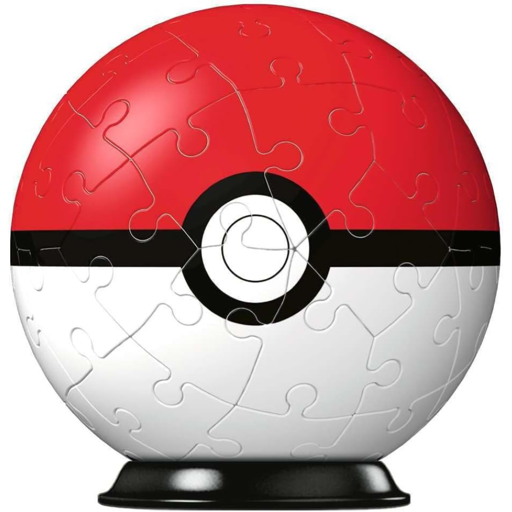 Ravensburger Puzzle 3D - Puzzleball 54 pc Pokeball rossa 11256