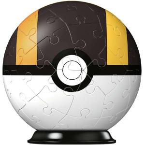Ravensburger Puzzle 3D - Puzzleball 54 pc Pokeball nera 11266