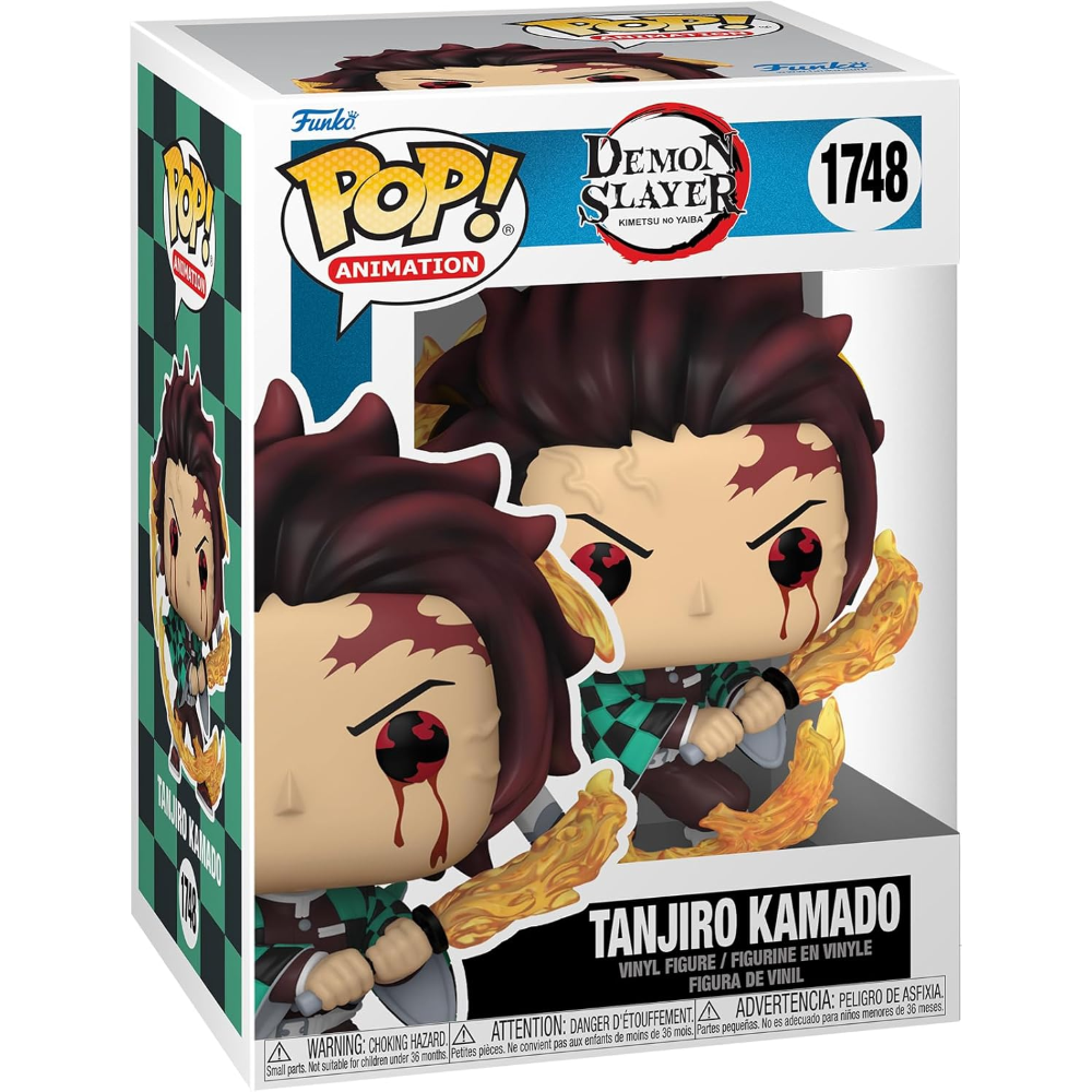 FUNKO POP DEMON SLAYER S2 - VINYL FIGURE 1748 TANJIRO (SUN BREATHING) 9CM 80334 