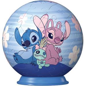 Ravensburger Puzzle 3D - Stitch Puzzleball 54 pc - Display 12 pc  74023
