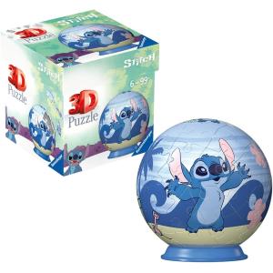 Ravensburger Puzzle 3D - Stitch Puzzleball 54 pc - Display 12 pc  74023