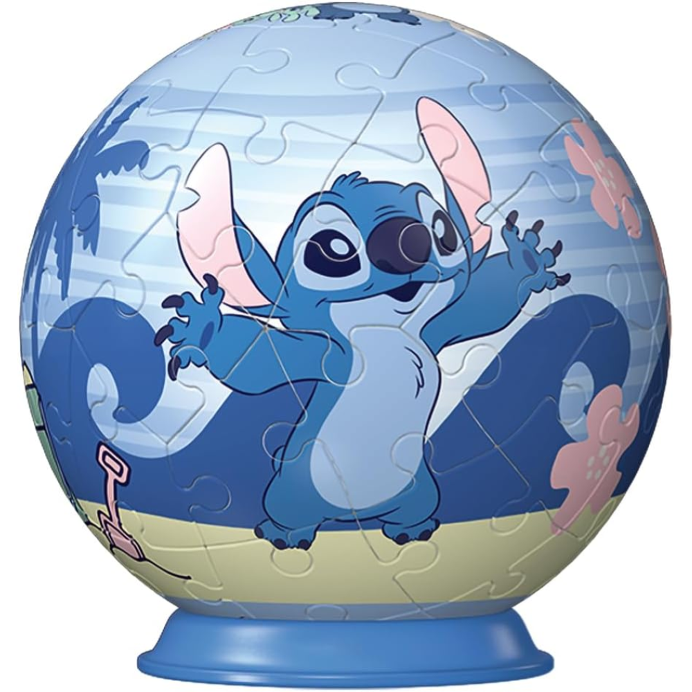 Ravensburger Puzzle 3D - Stitch Puzzleball 54 pc - Display 12 pc  74023