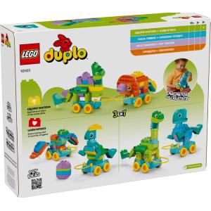 LEGO DUPLO - Dinosauri su ruote 3 in 1 10451
